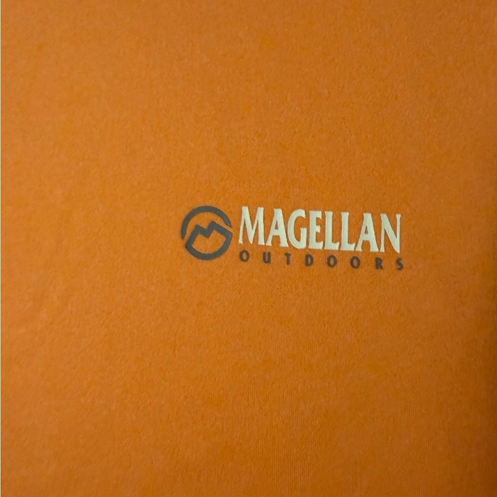 NWT Magellan Outdoors Women's Fish Gear Tangerine Long Sleeve Shirt XS (KB1) - Picture 4 of 4